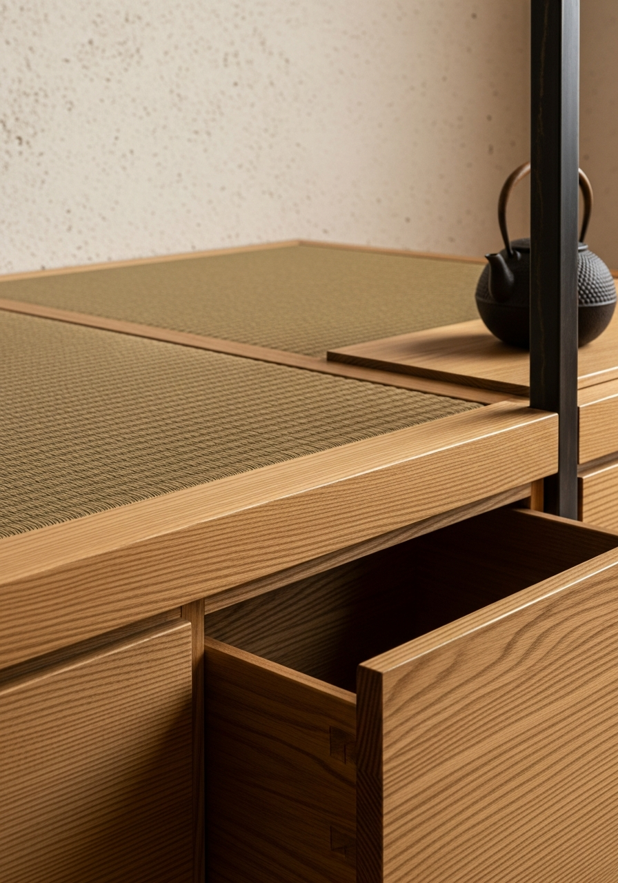 Fadior Brera Wardrobe Suite — close-up of stainless steel finish and hardware detail