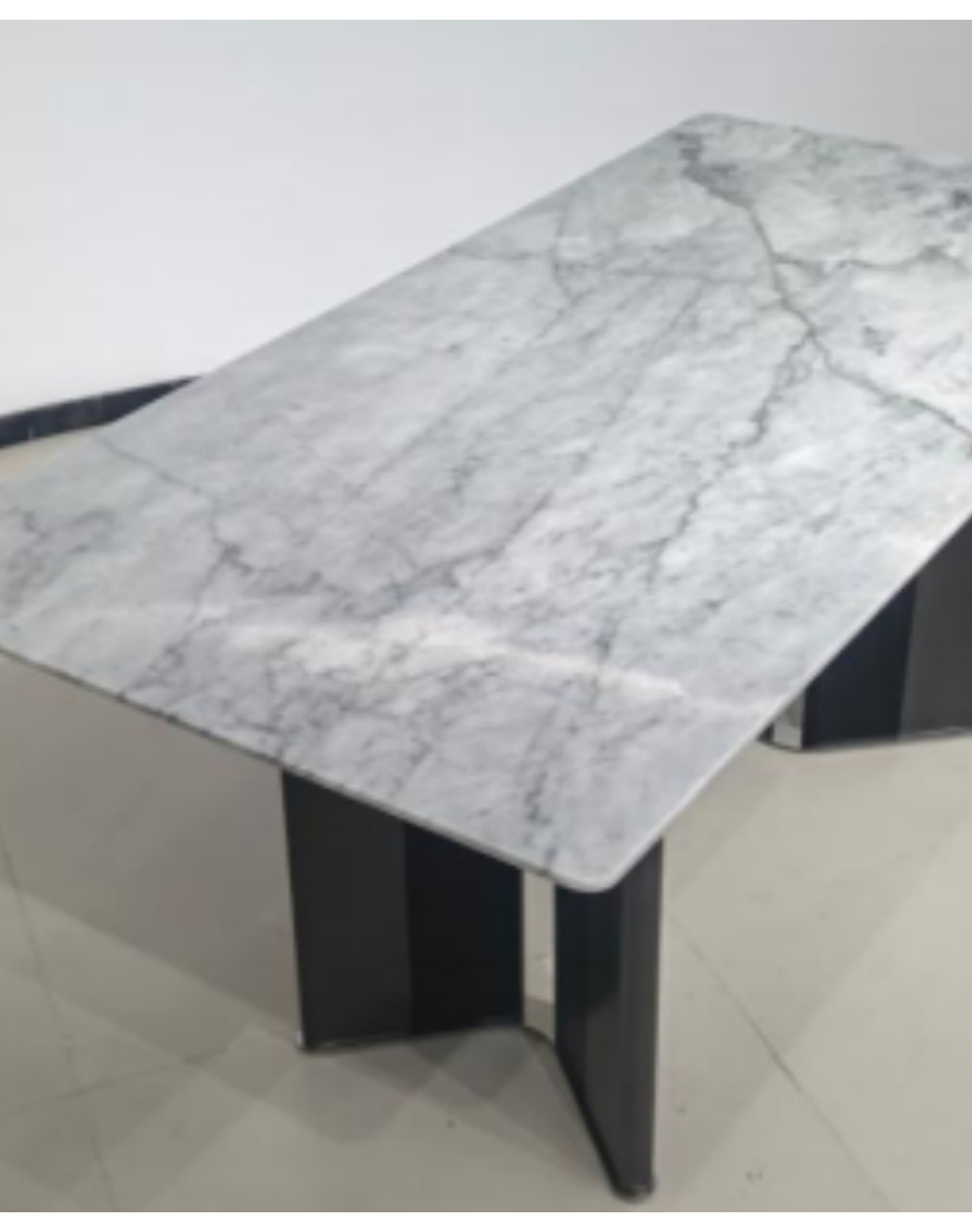 Stone-Top Marble Dining Table 160x80 product photo for FADIOR HOME shop