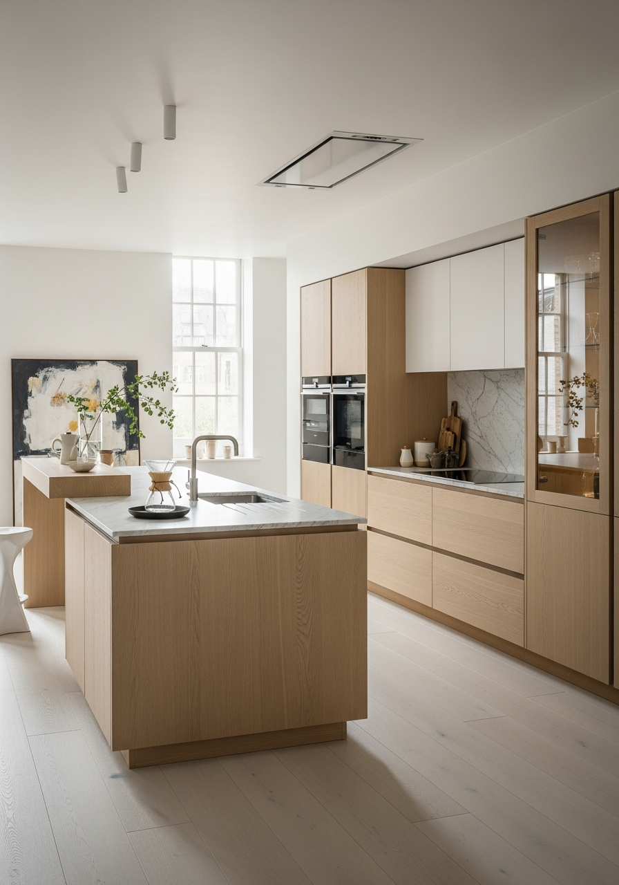 Fadior Silkstone Kitchen Suite — interior room context showing cabinet integration