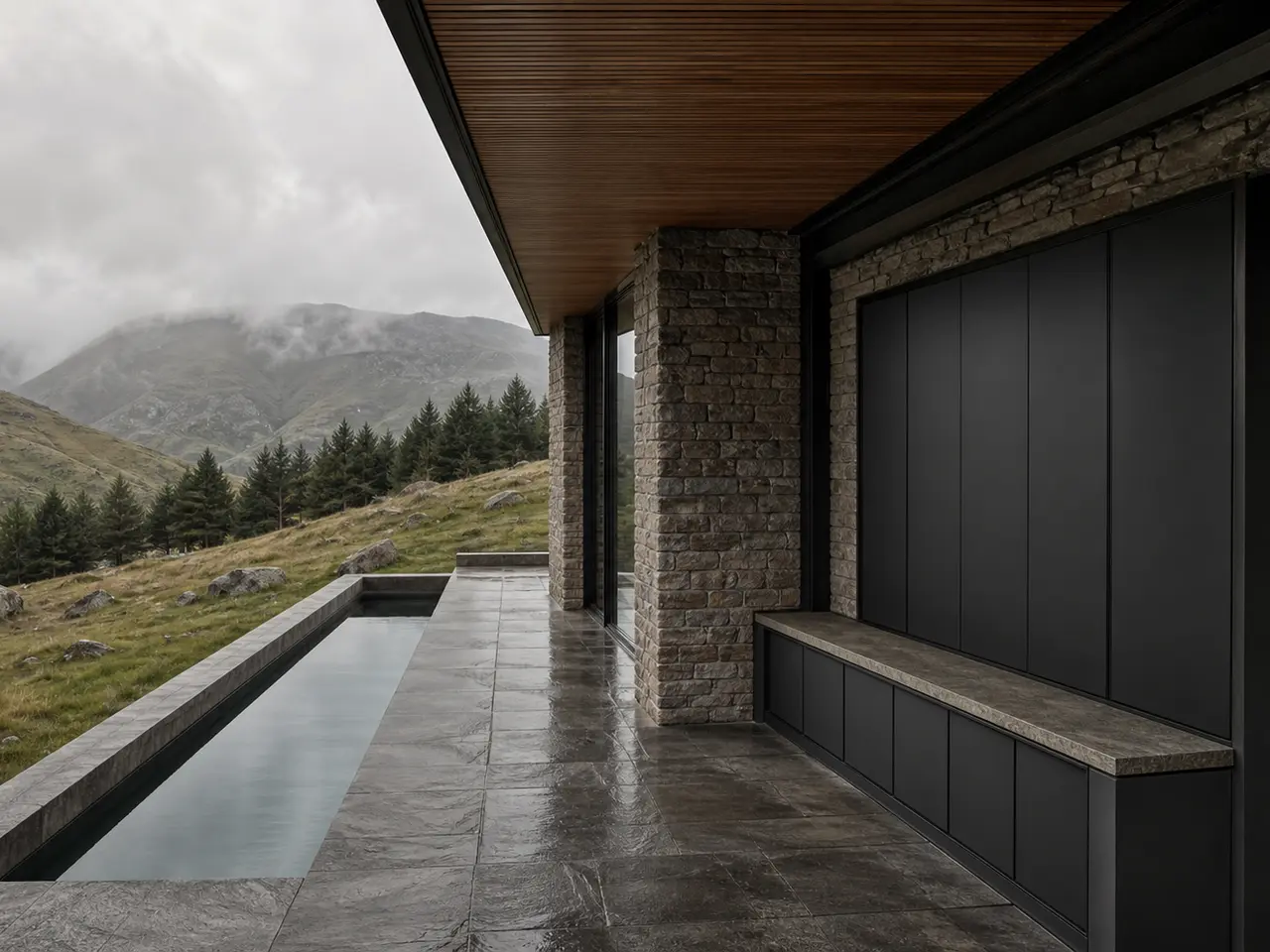 Fadior Soleil Balcony Suite with Storm-Sill Drying Cabinet - 304 stainless steel balcony cabinetry for humidity, laundry overflow, utility storage, and semi-outdoor residential use