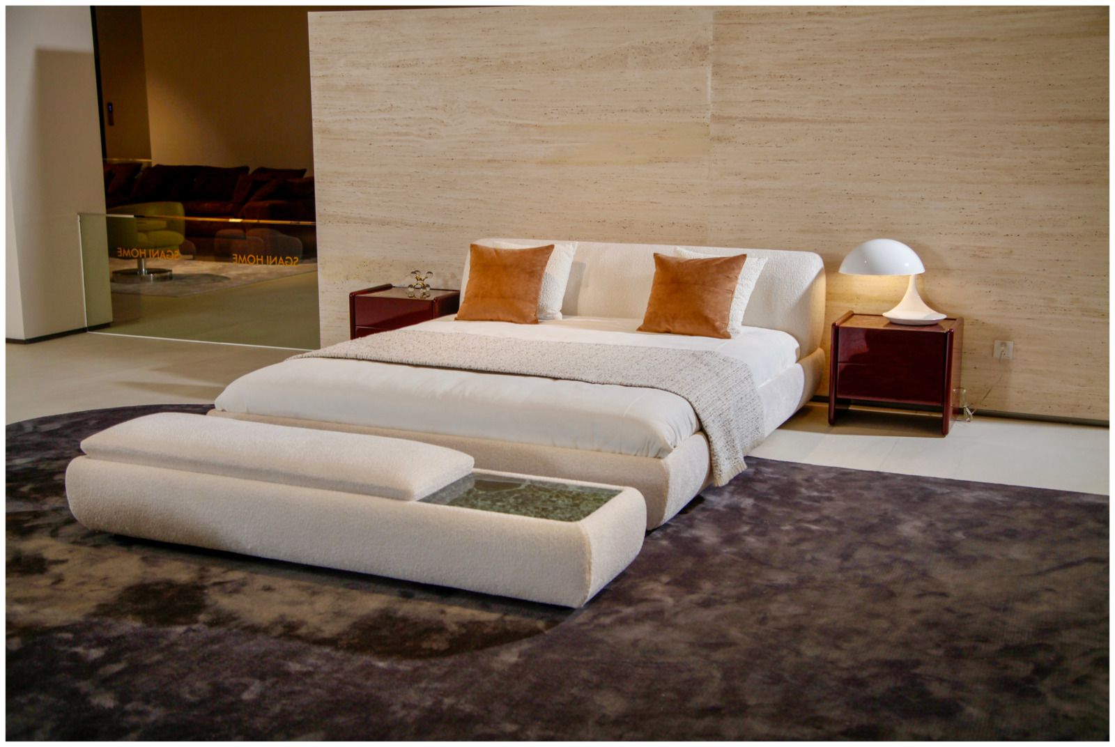 Upholstered Bed product photo for FADIOR HOME shop
