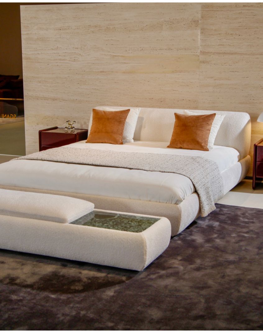 Upholstered Bed product photo for FADIOR HOME shop