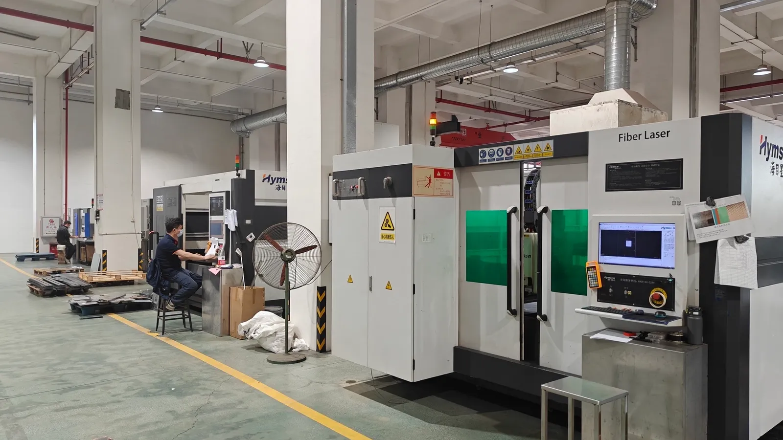Manufacturing stage 01: Fiber laser cutting