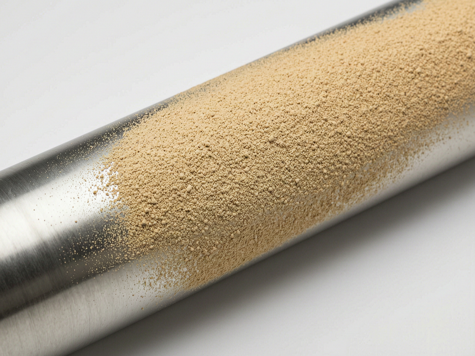 Thermoset Polyester Powder (Coating Material) surface detail — Fadior Material Library