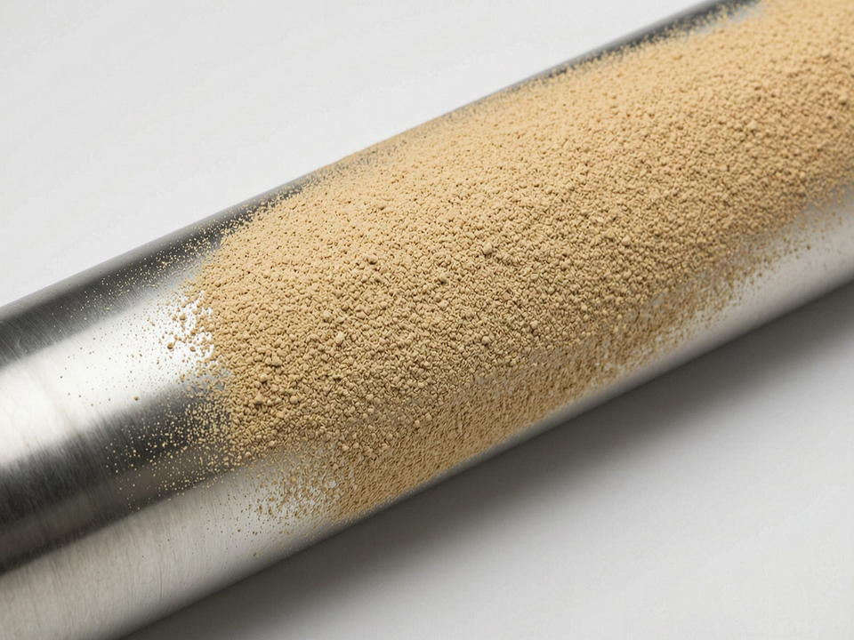 Thermoset Polyester Powder (Coating Material) surface detail — Fadior Material Library