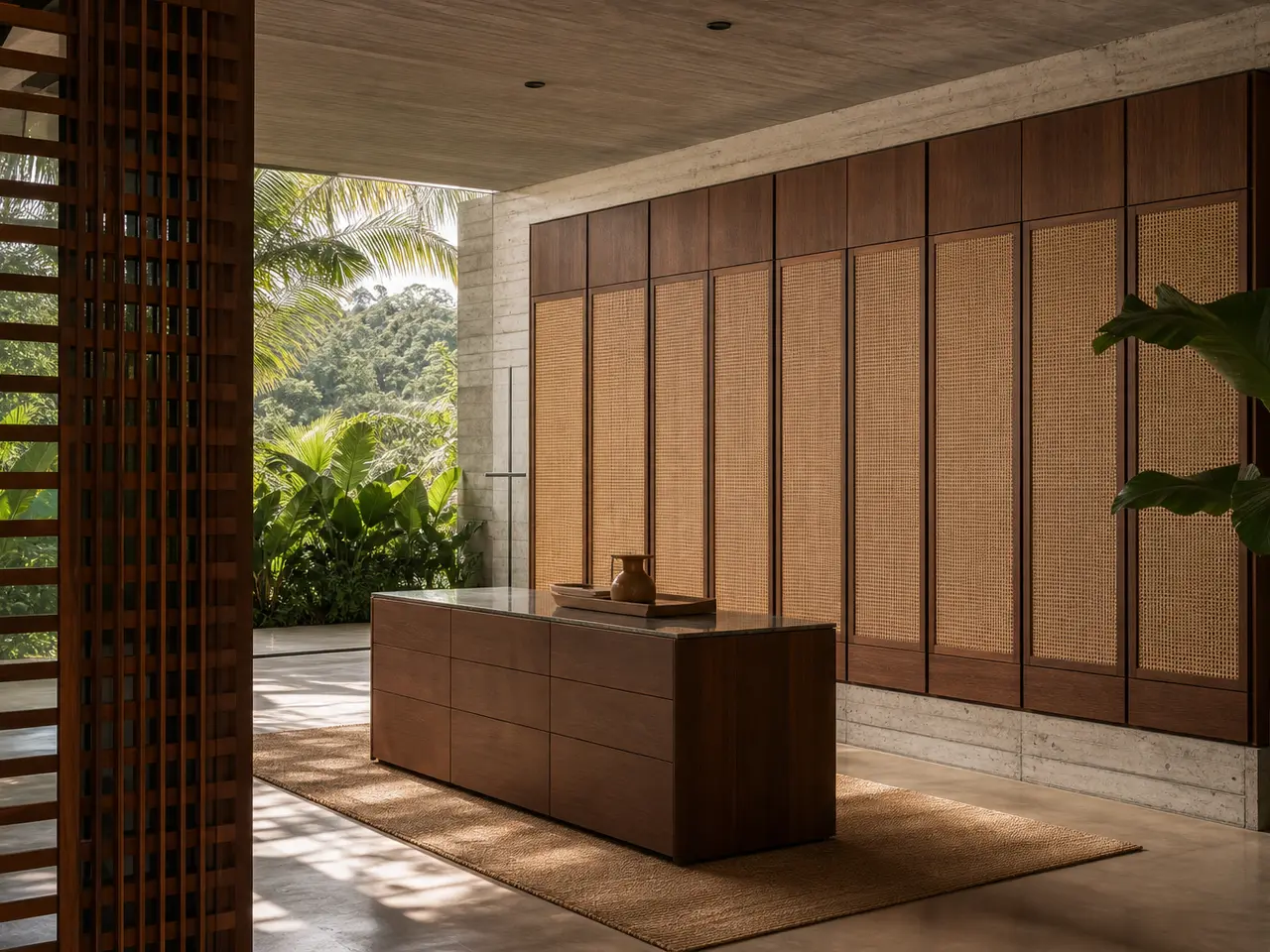 Fadior Lumiere Wardrobe Suite with Bronze Pull Dressing Spine - custom 304 stainless steel wardrobe or walk-in closet with lighting, hanging, drawer storage, and residential finishes