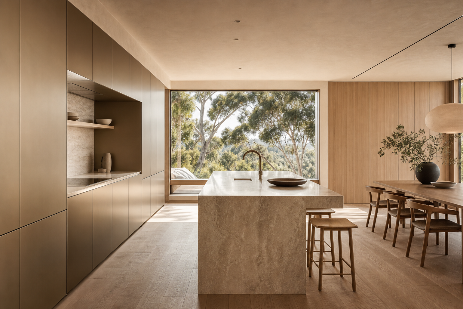 Sydney minimalist apartment kitchen reference image