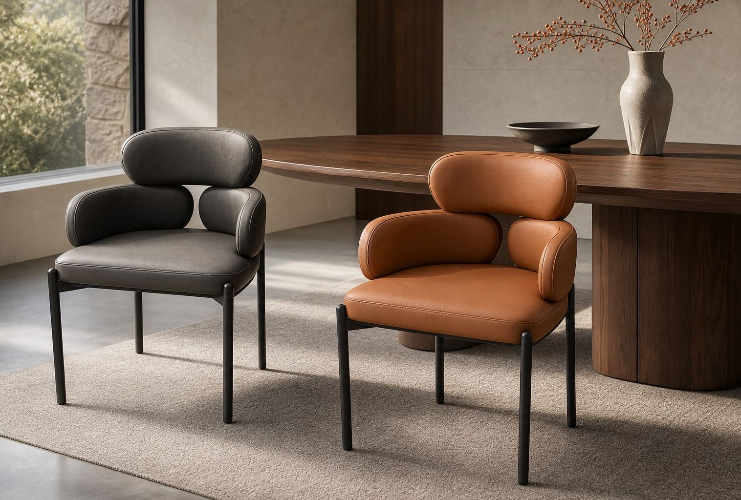 Dining Chair styled in a FADIOR HOME interior setting