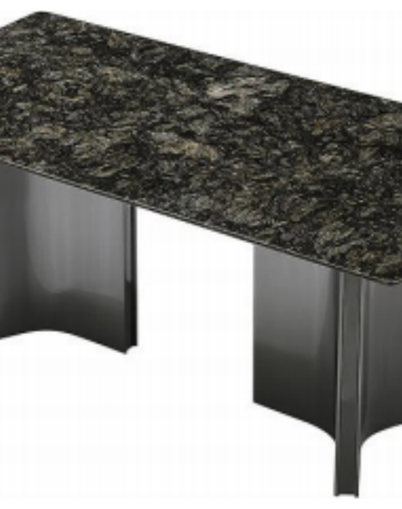 Stone-Top Marble Dining Table 140x80 product photo for FADIOR HOME shop