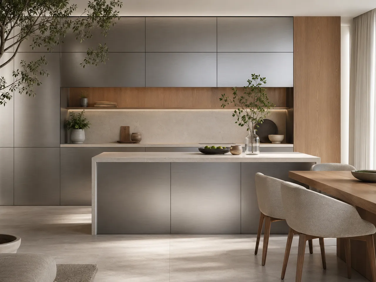 Armarios de cocina sin formaldehído: lo que realmente significa la etiqueta — editorial de Fadior sobre mobiliario en acero inoxidable 304