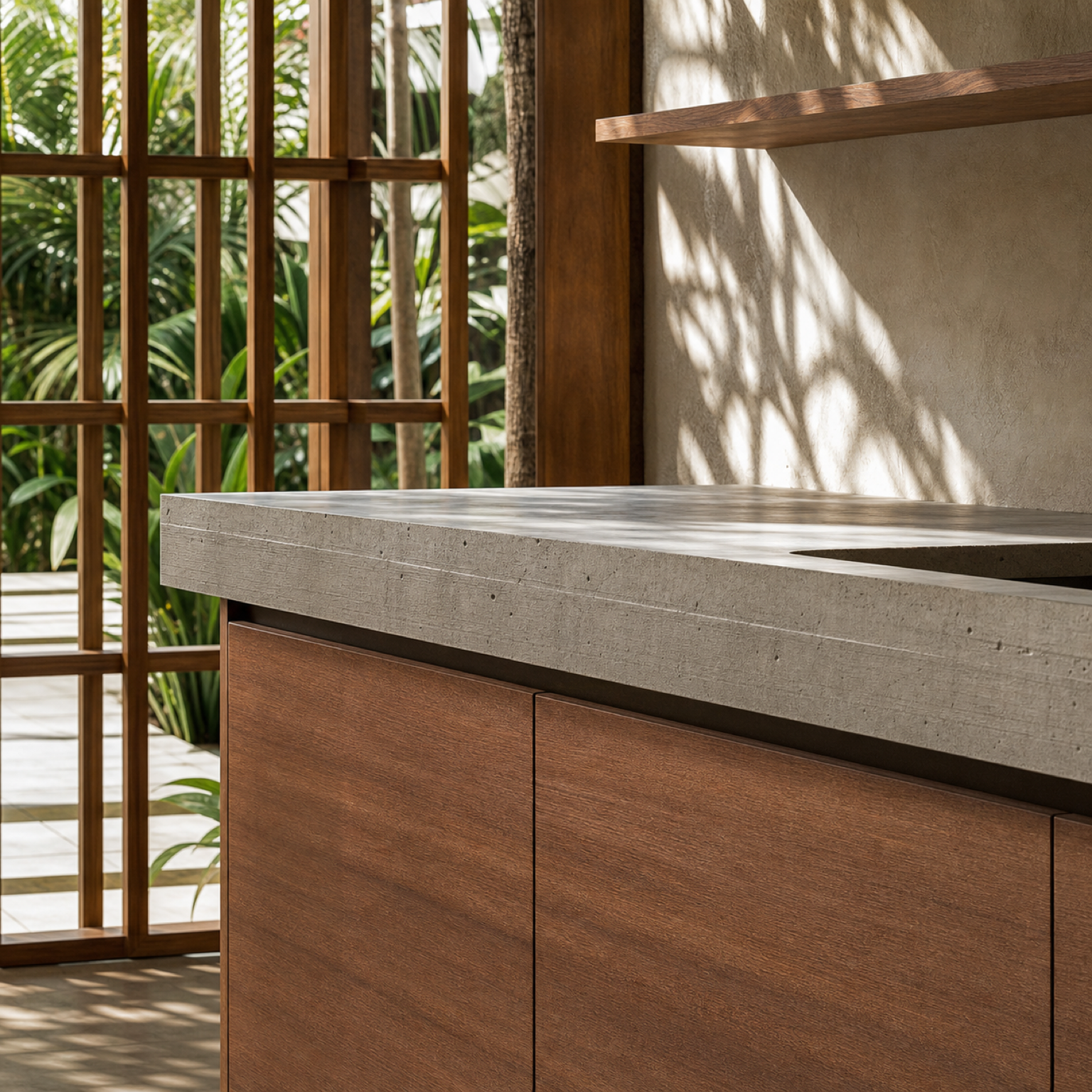 Fadior Continuum Kitchen Suite with Bridge Pantry Worktop — close-up of stainless steel finish and hardware detail