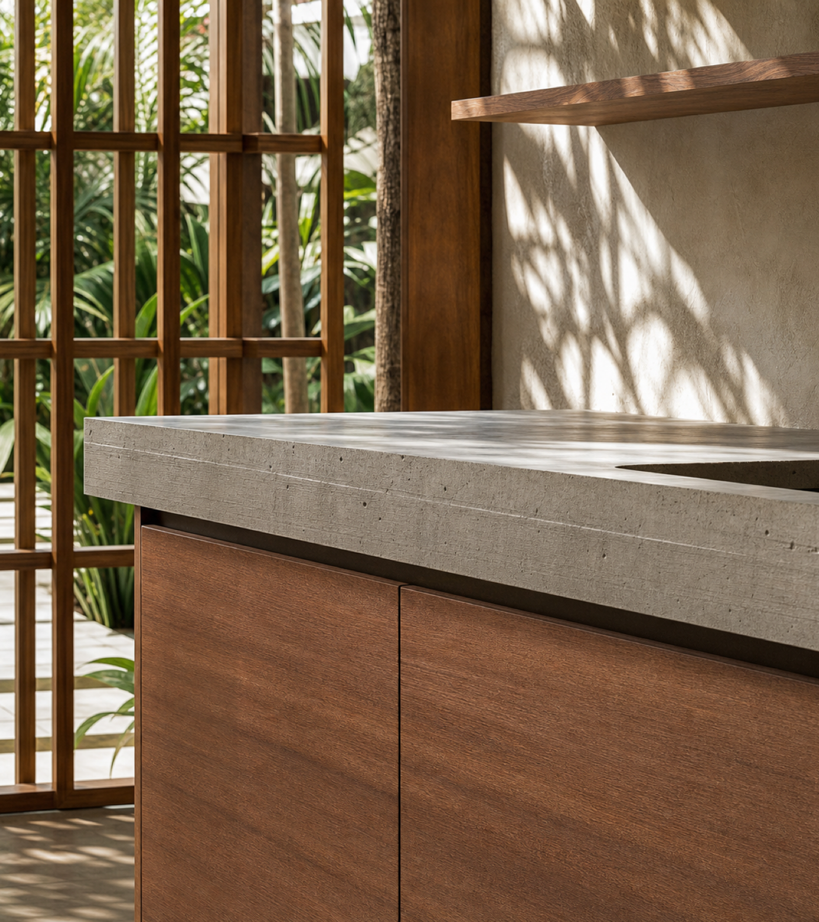 Fadior Continuum Kitchen Suite with Bridge Pantry Worktop — close-up of stainless steel finish and hardware detail