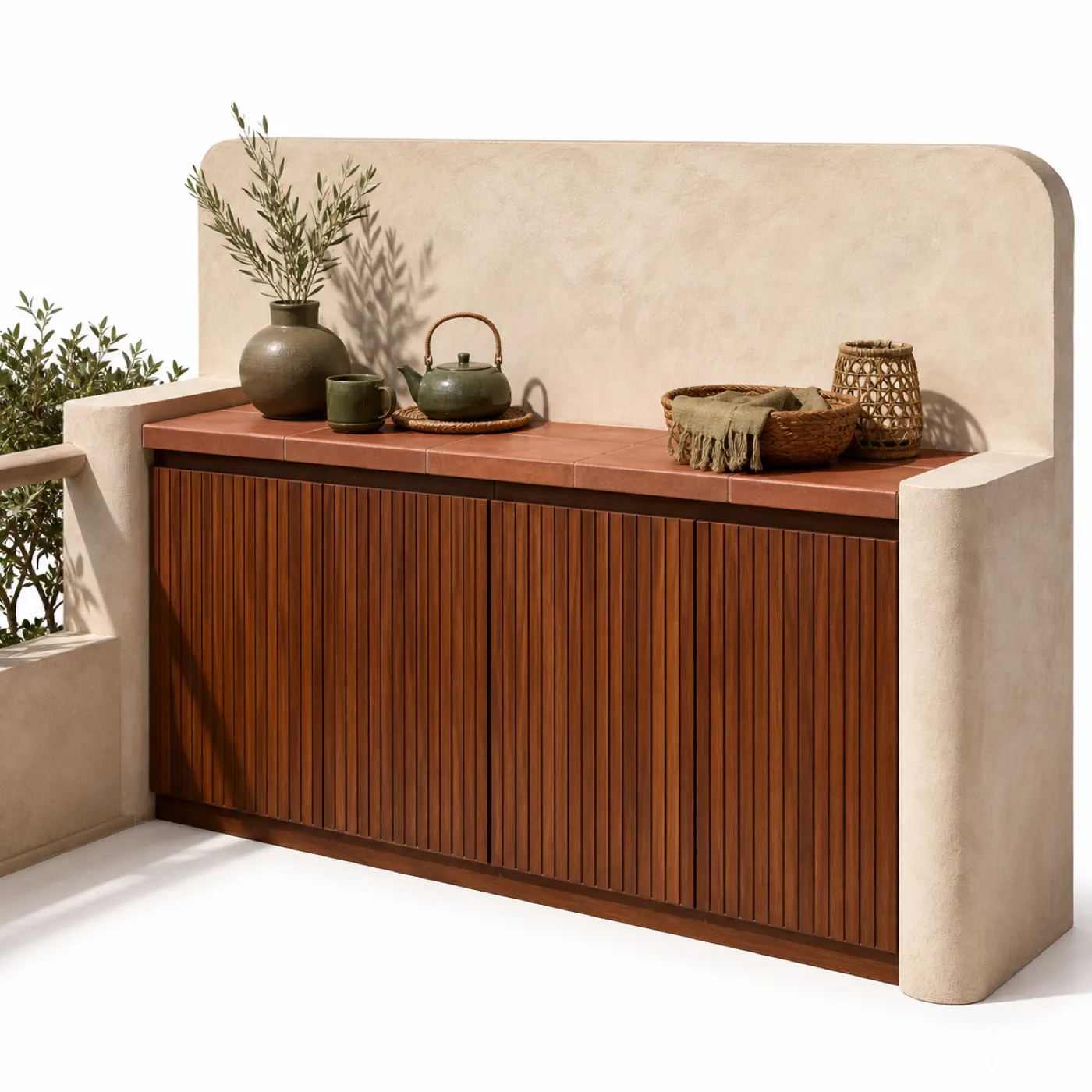 Suite de Balcón Cannes con Área de Té de Terracota vista principal