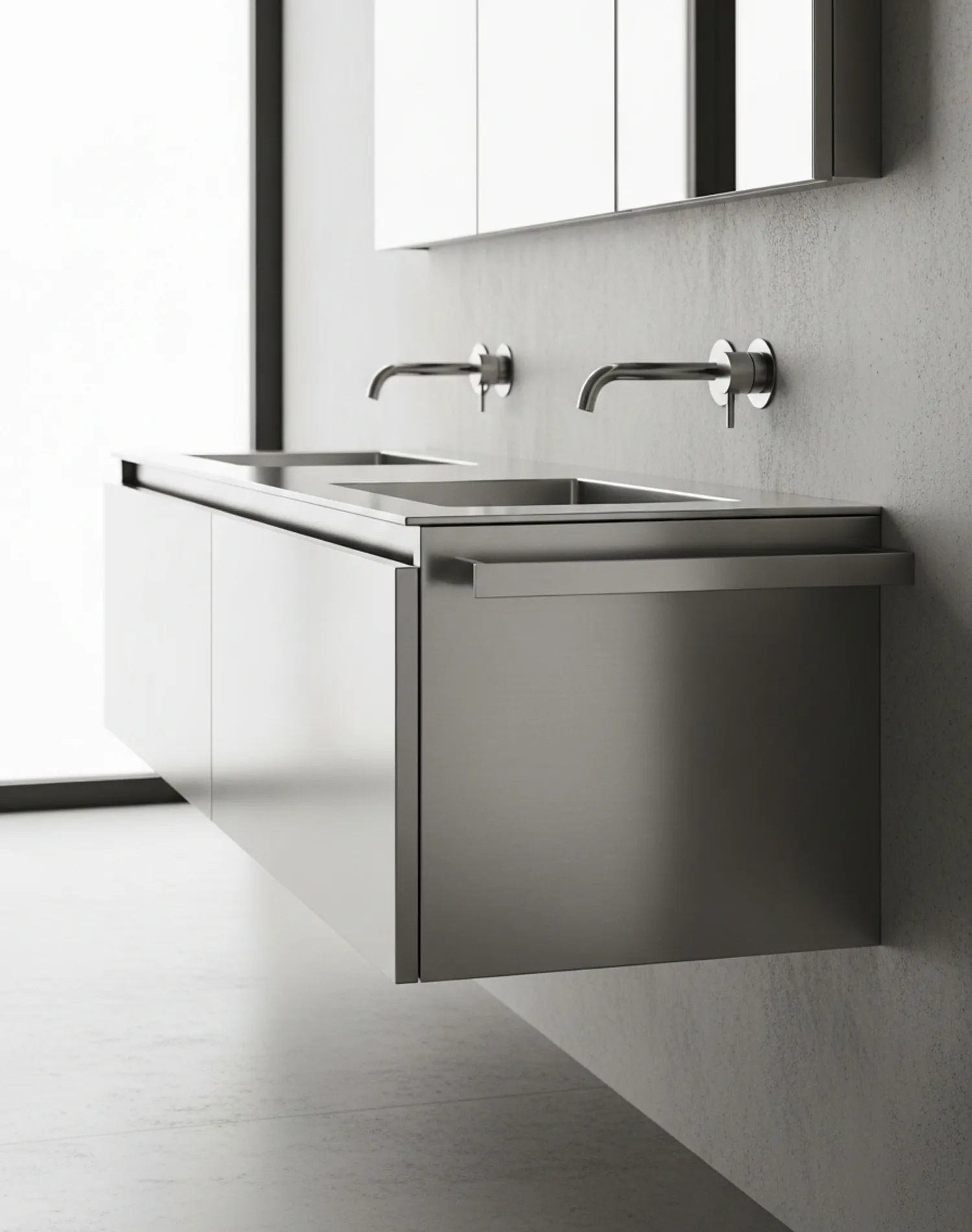 Suite de Baño y Tocador Acqua perspectiva interior