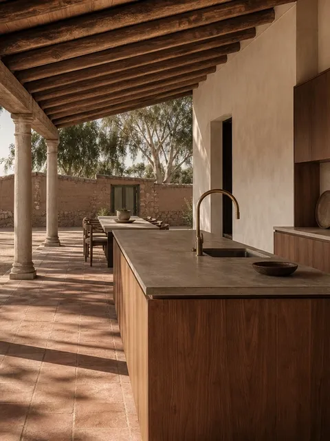 Suite de Cocina Solace con Eje de Grifería para Isla