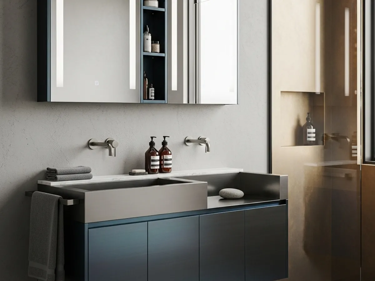 Suite de Baño y Tocador Acqua vista de producto