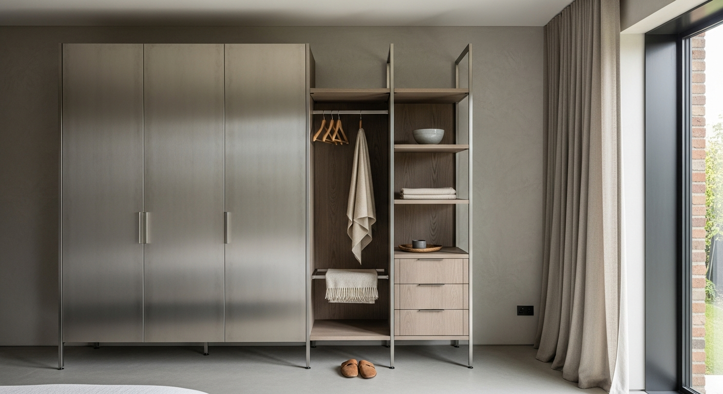 Fadior Brera Wardrobe Suite — lifestyle setting with natural light and residential styling
