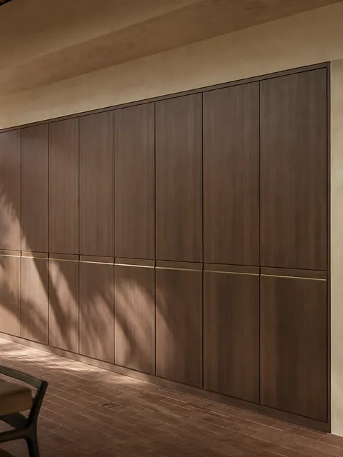 Pared Armario Onyx Champagne Ribbon