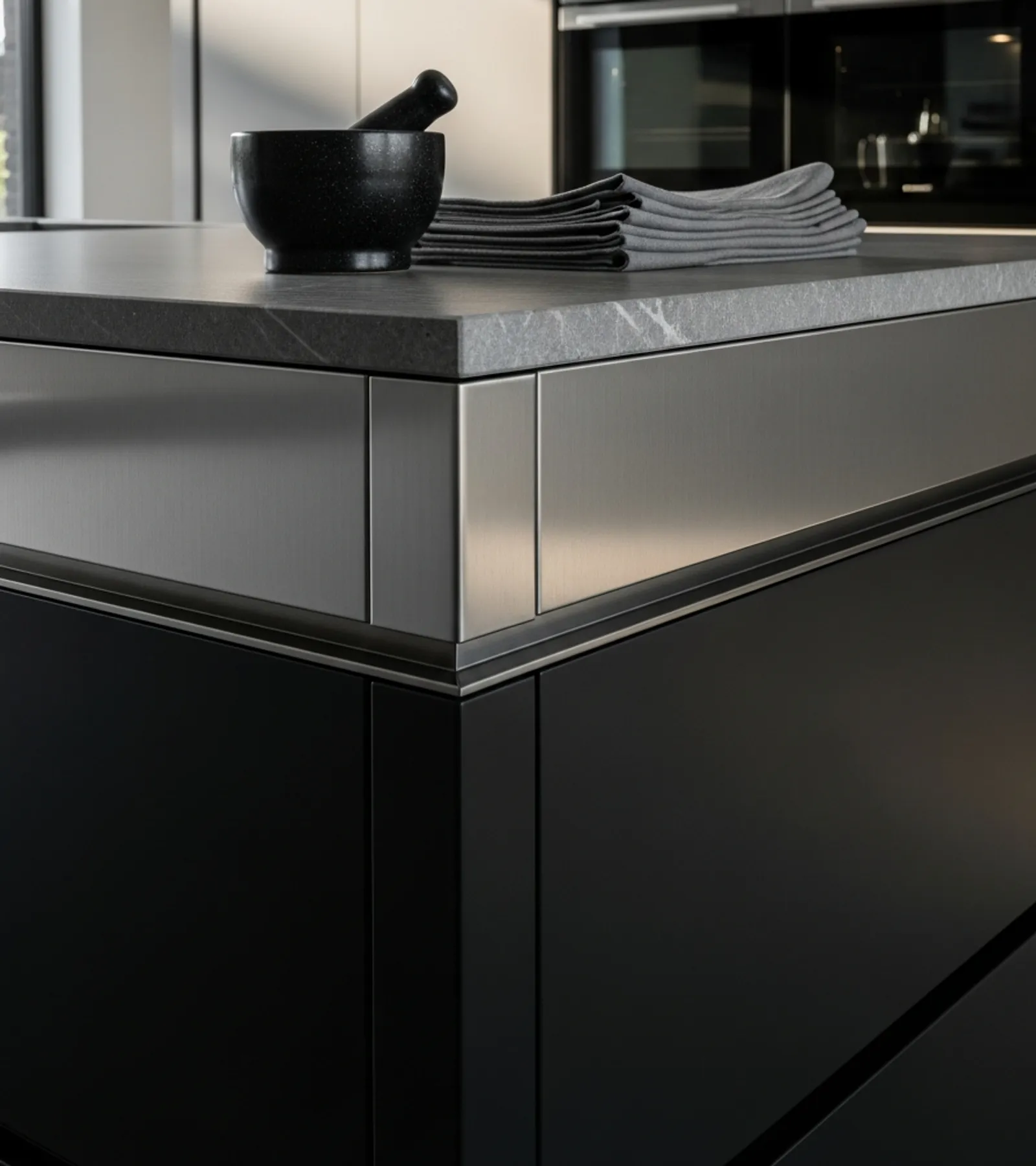 Suite de Cocina Abyss acabado y detalle