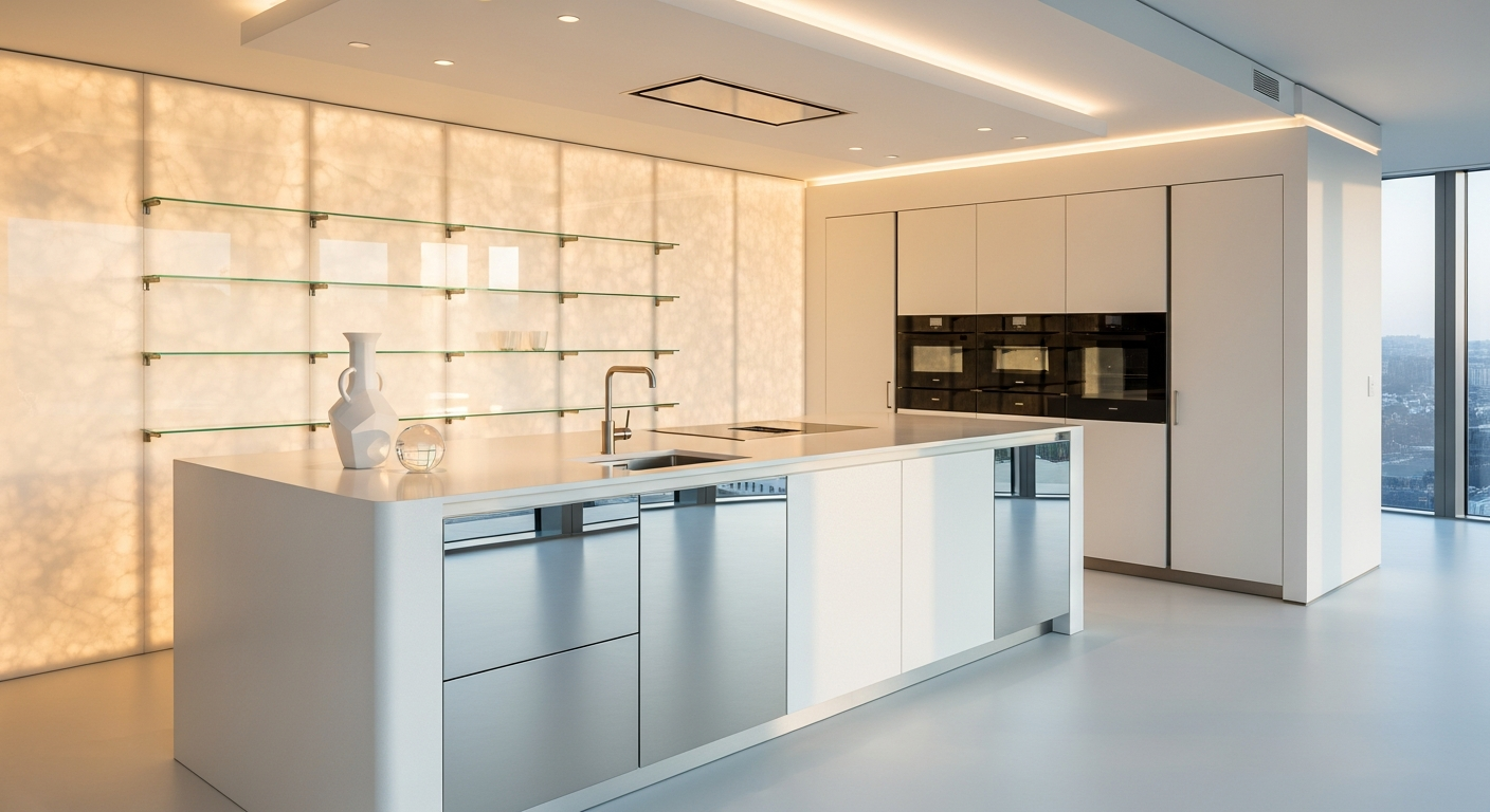 Fadior Abyss Kitchen Suite — lifestyle setting with natural light and residential styling