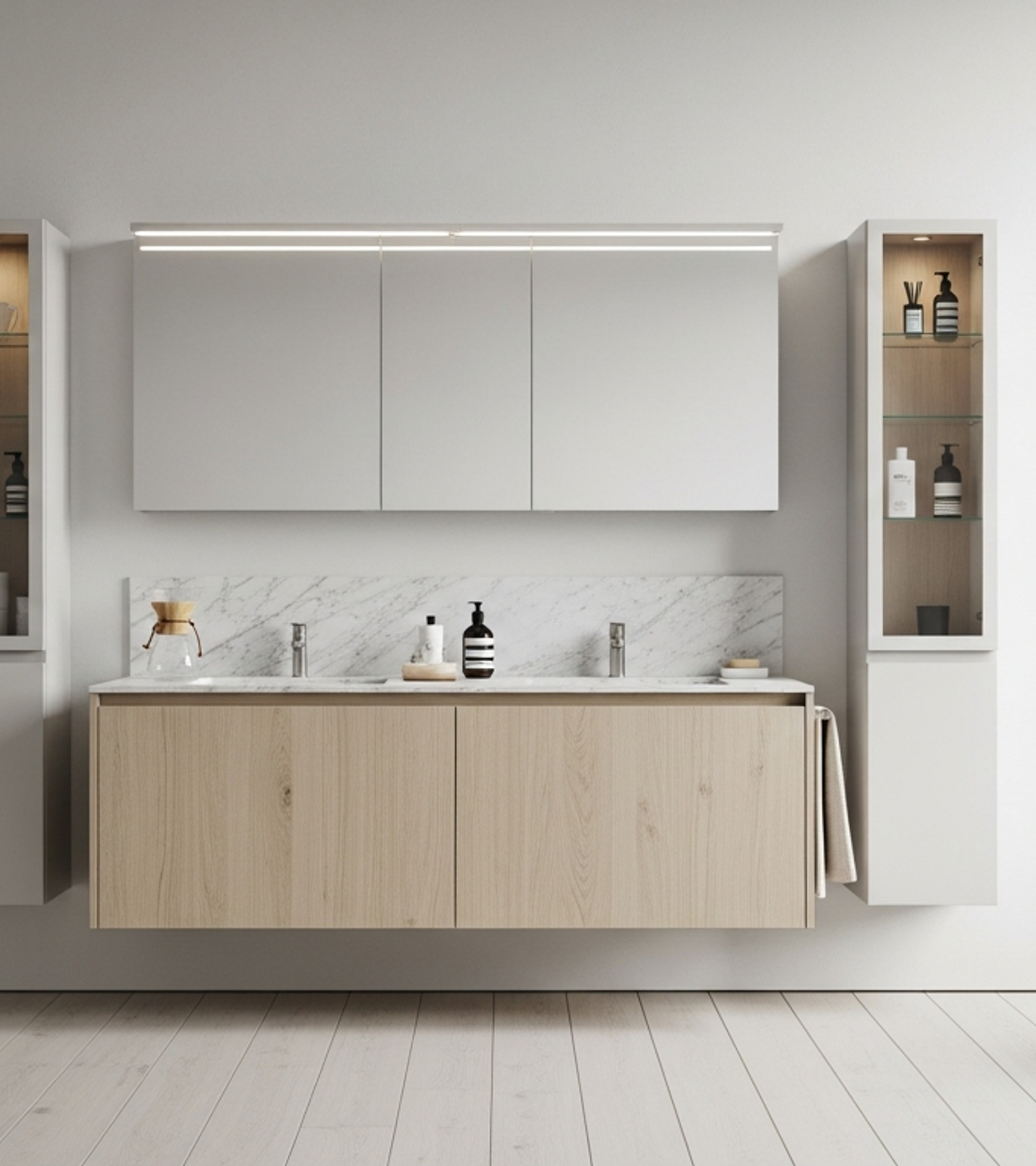 Voyage Vanity Program — lifestyle view