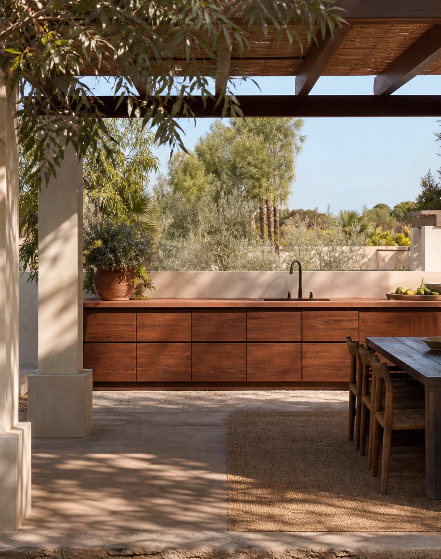 Fadior Horizon Al Fresco Entertaining Kitchen — interior room context showing cabinet integration