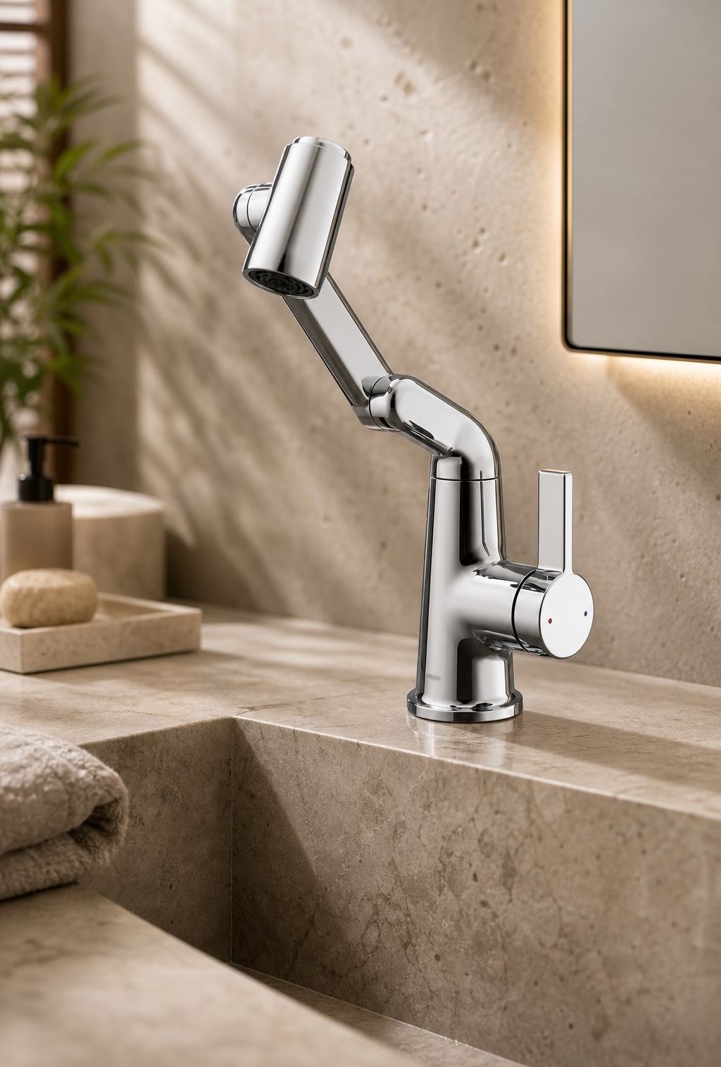 Basin styled in a FADIOR HOME interior setting