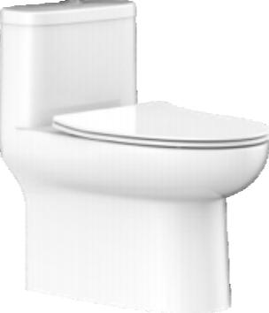 One-Piece Siphonic Toilet product photo for FADIOR HOME shop