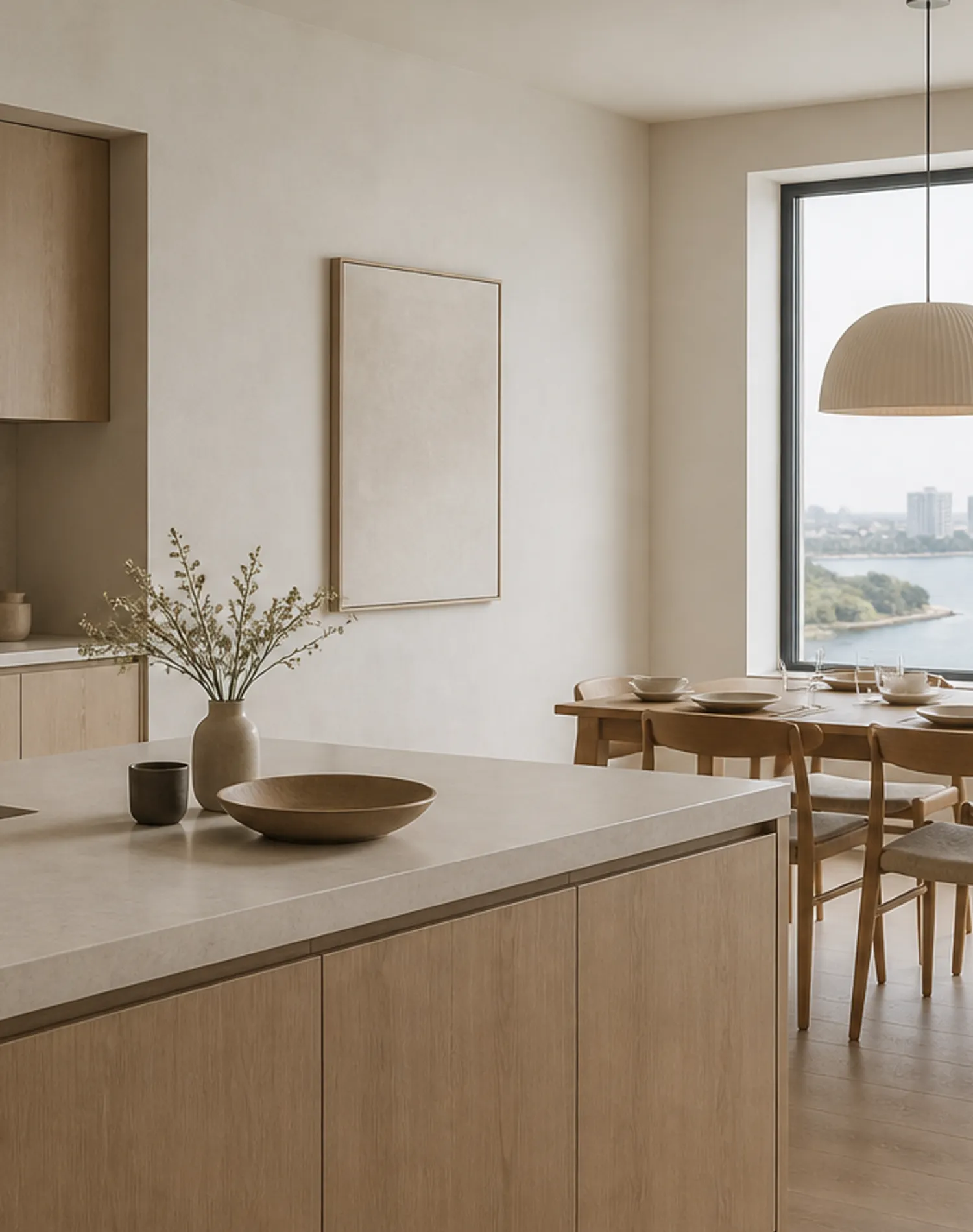 Fadior Terrena Kitchen Suite with Waterpoint Alignment Gallery — lifestyle setting with natural light and residential styling