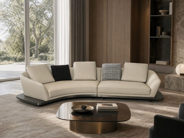 Modern Sofa styled in a FADIOR HOME interior setting