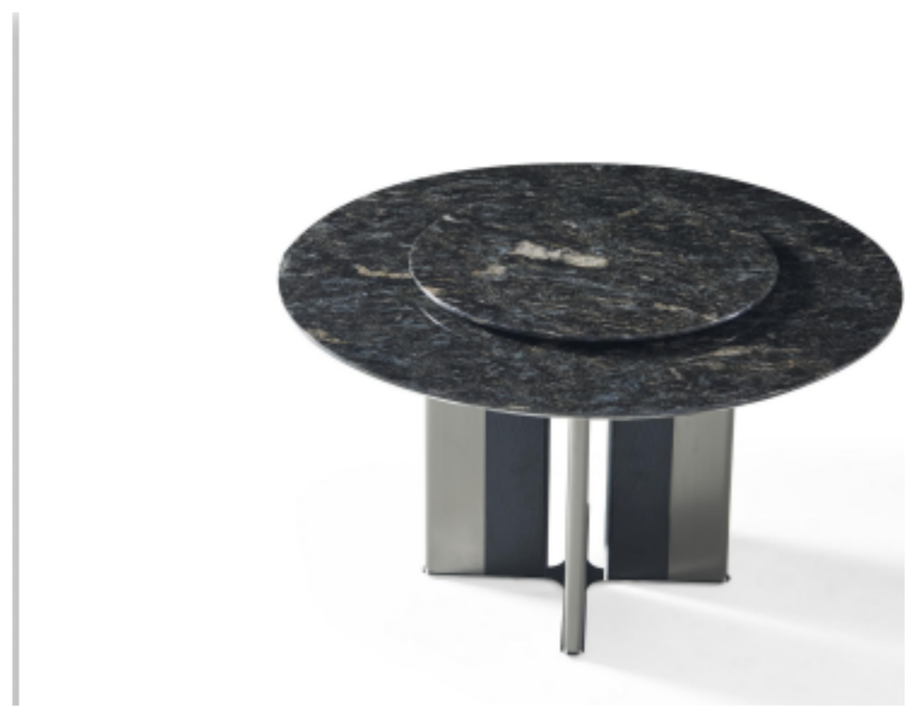 Mesa de comedor de mármol con sobre de piedra vista del producto