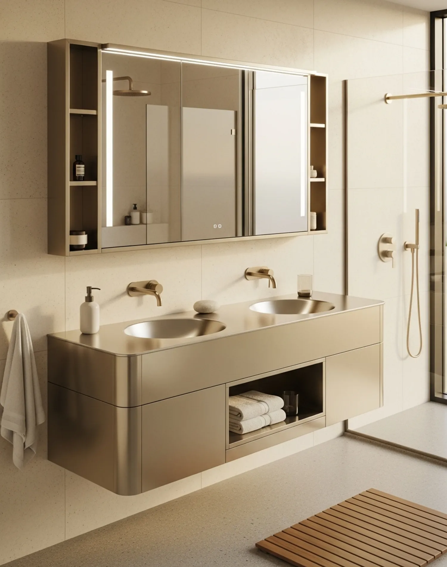 Suite de Tocador Acqua perspectiva interior
