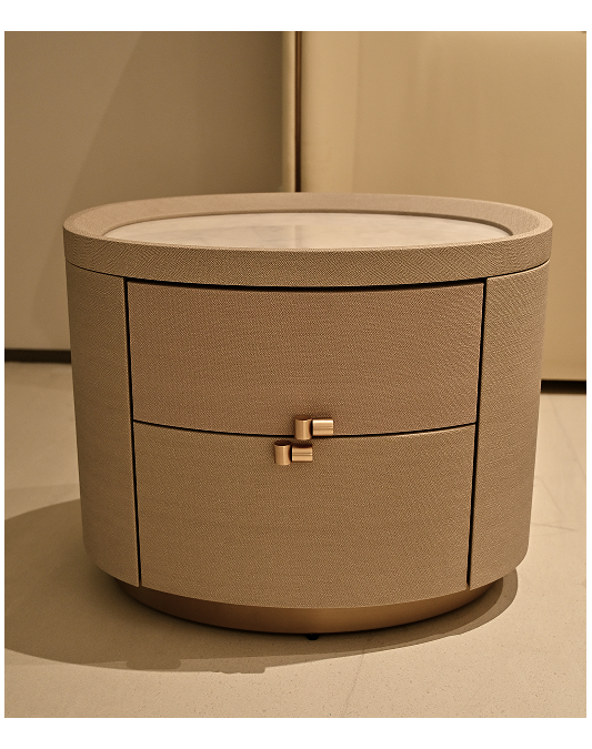 Marble Nightstand product photo for FADIOR HOME shop