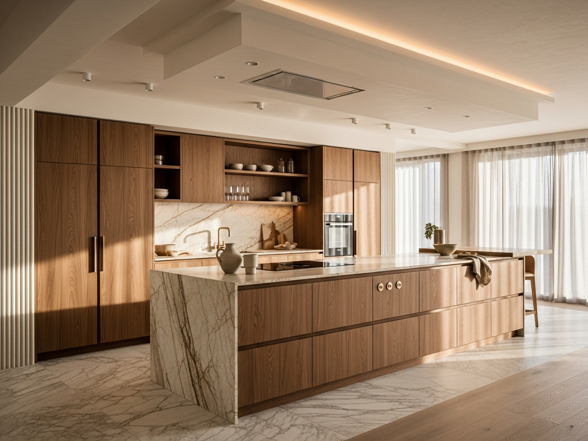 Custom vs Semi-Custom Cabinets: What Your Budget Actually Buys — 304 stainless steel cabinetry editorial by Fadior