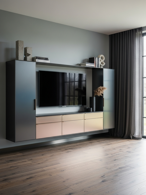Fadior Essence Living Room Suite — 304 stainless steel living room system, front view