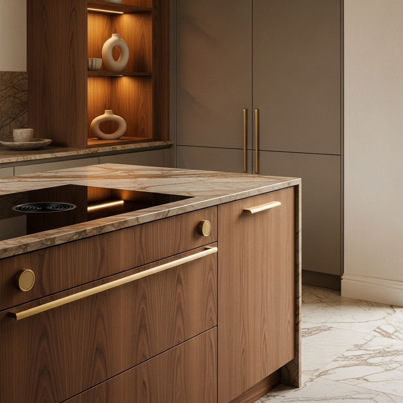 Small Luxury Kitchen Design: Architectural Solutions for Compact Spaces