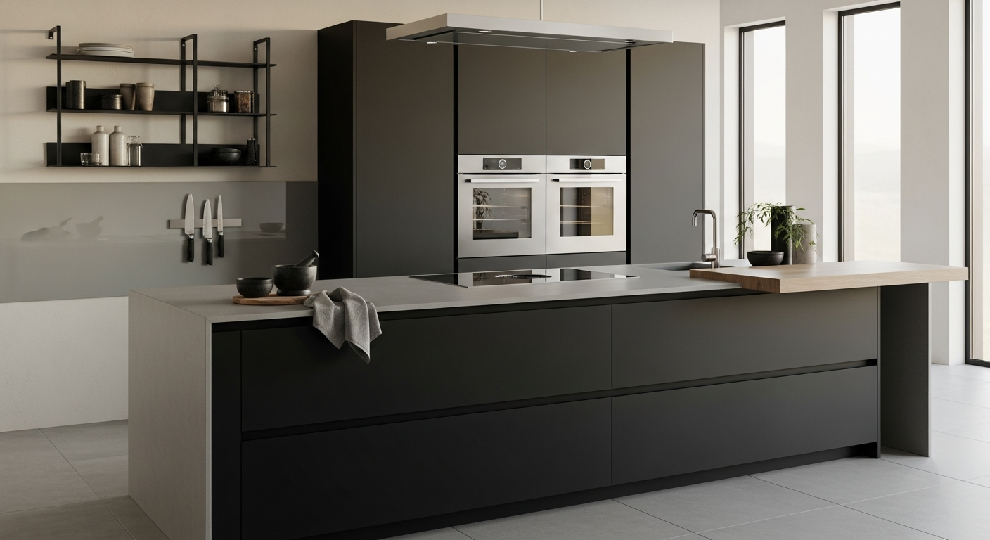 Fadior Abyss Kitchen Suite — lifestyle setting with natural light and residential styling