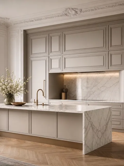 Suite de Cocina Continuum con Hogar de Electrodomésticos Boiserie