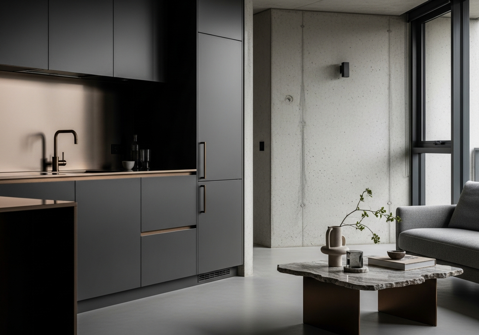 Fadior South Yarra Industrial Apartment — lifestyle setting with natural light