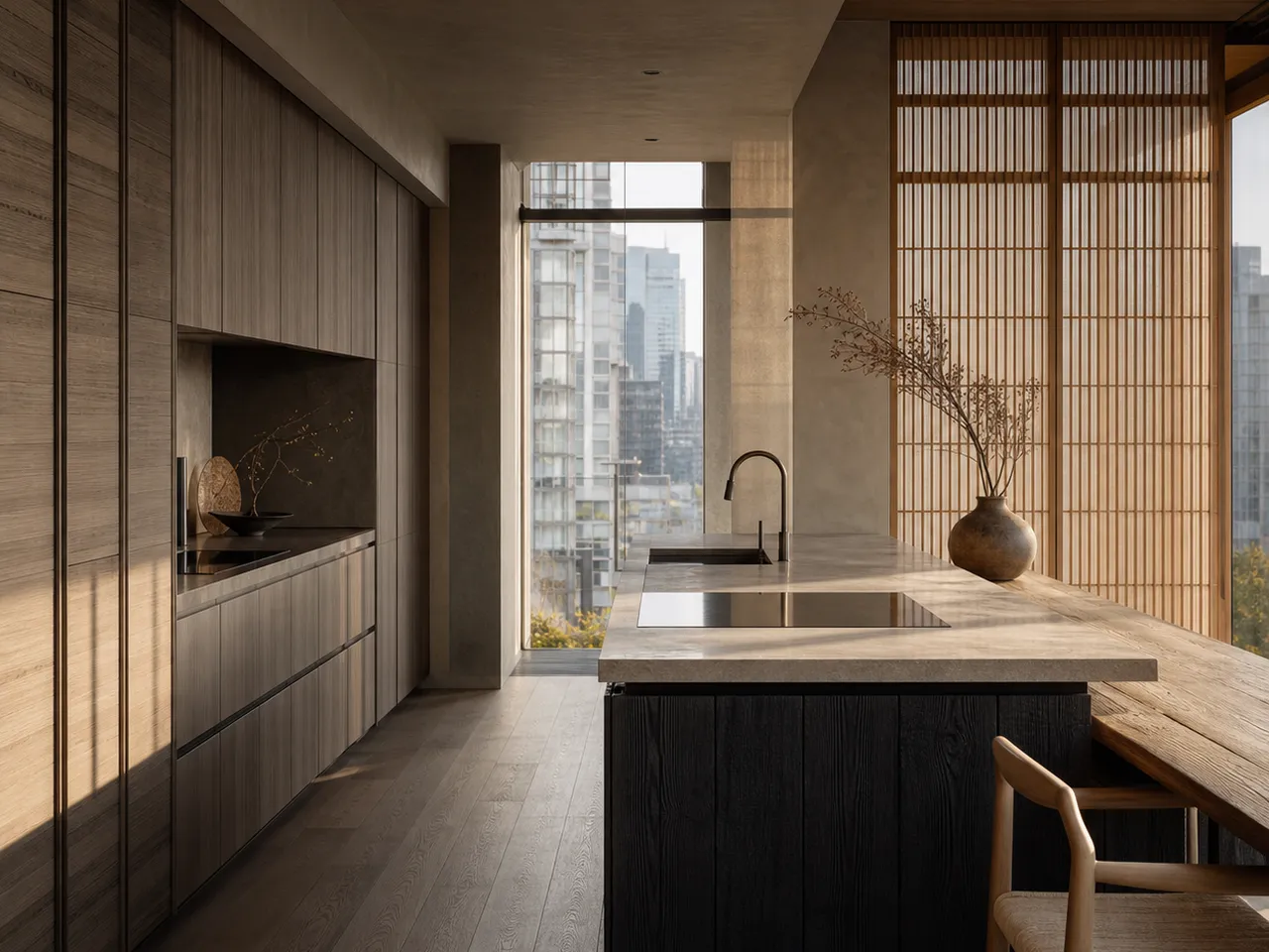 Penthouse de Cocina Vancouver 220 m²