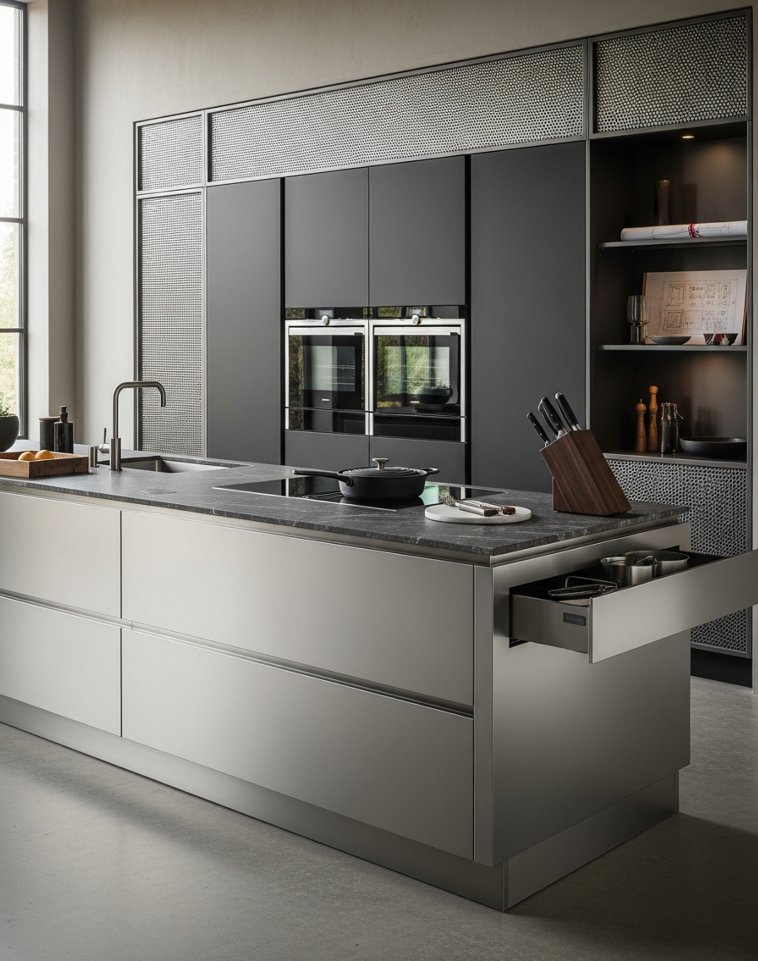 Fadior Abyss Kitchen Suite — interior room context showing cabinet integration
