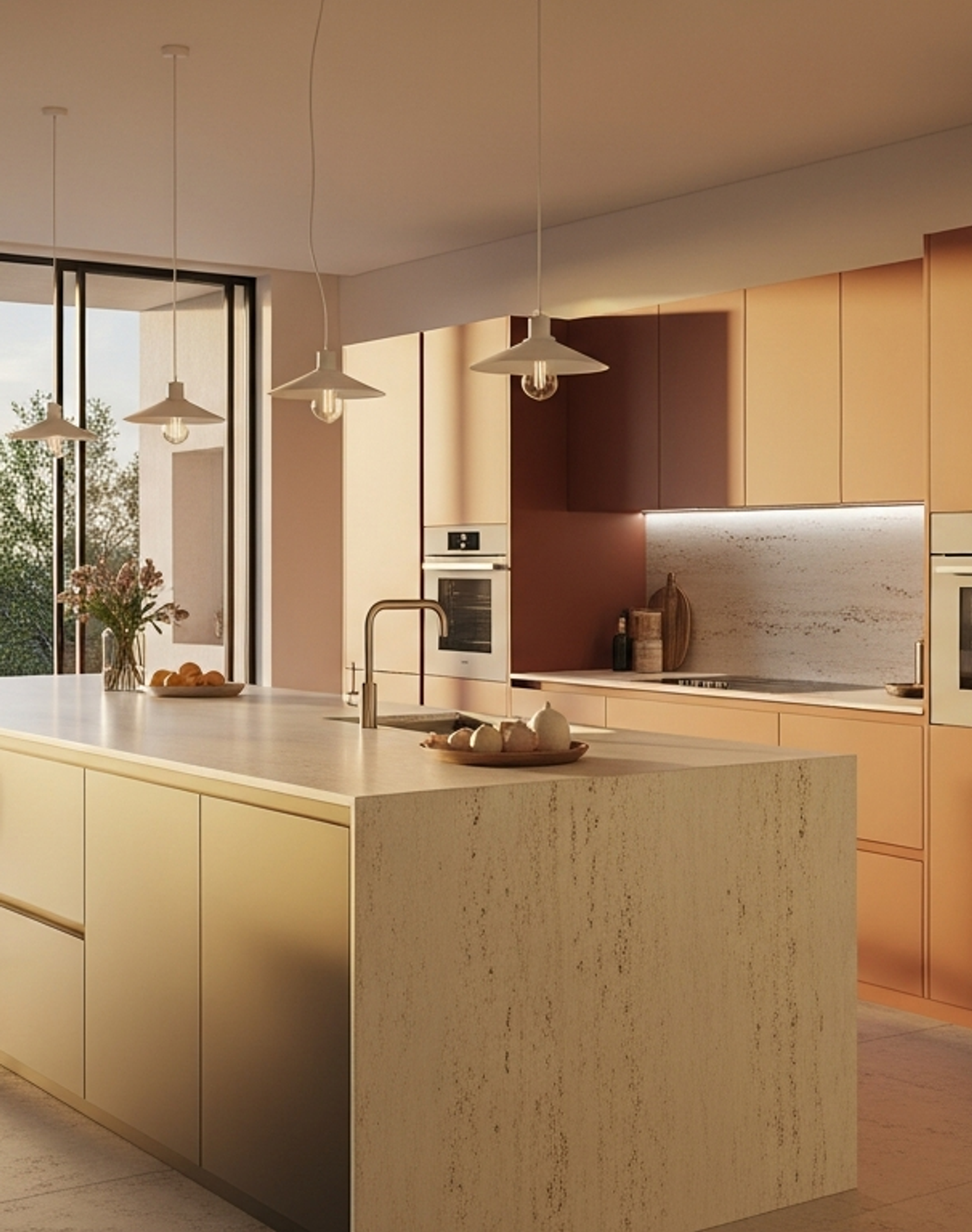 Fadior Abyss Kitchen Suite — lifestyle setting with natural light and residential styling