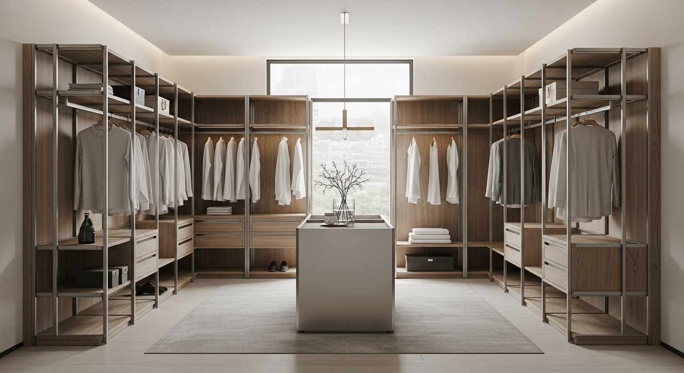 Voyage Wardrobe Suite — lifestyle view