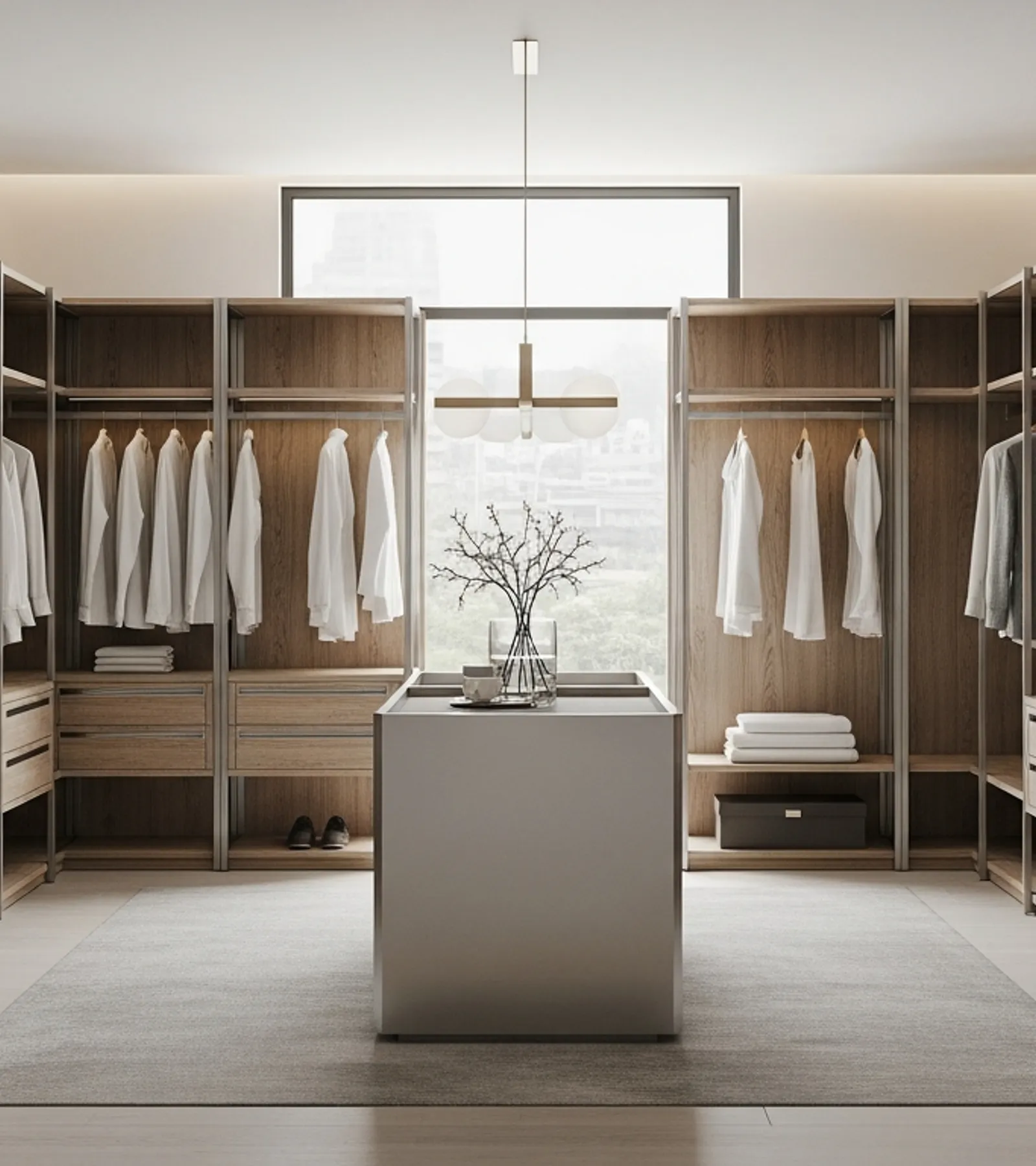 Suite de Armario Voyage acabado y detalle