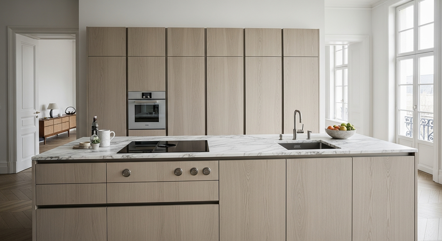 Fadior Abyss Kitchen Suite — lifestyle setting with natural light and residential styling