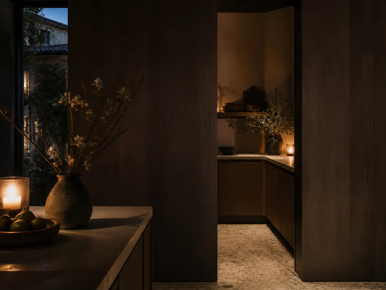 Hidden Prep Kitchen Planning That Works — 304 stainless steel cabinetry editorial by Fadior