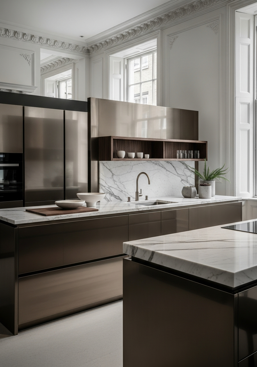 Fadior Chelsea Townhouse Showroom — kitchen display vignette