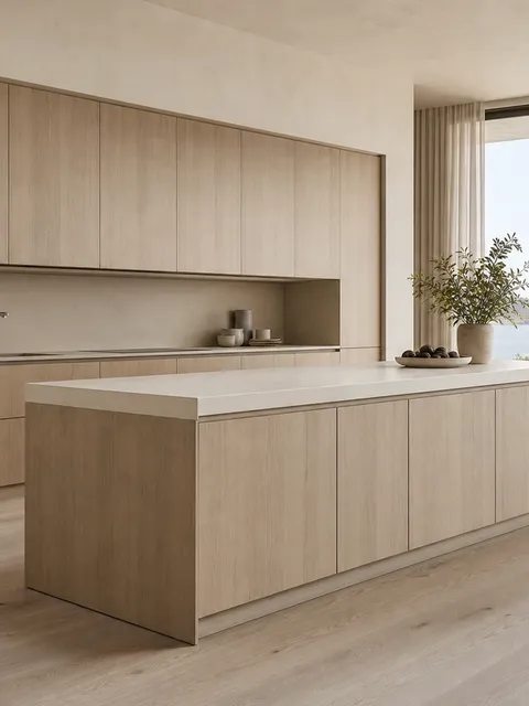 Suite de Cocina Continuum con Repisa de Servicio Sombreada