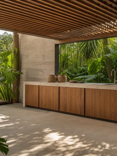 Suite de cocina exterior Horizon con barra de enjuague Diamond Rinse Terrace
