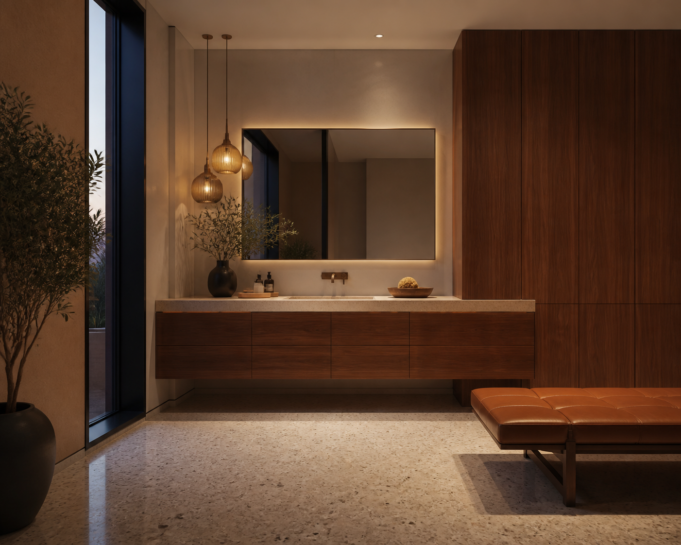 Villa Muscat Cocina y Baño de 48 m² imagen 3
